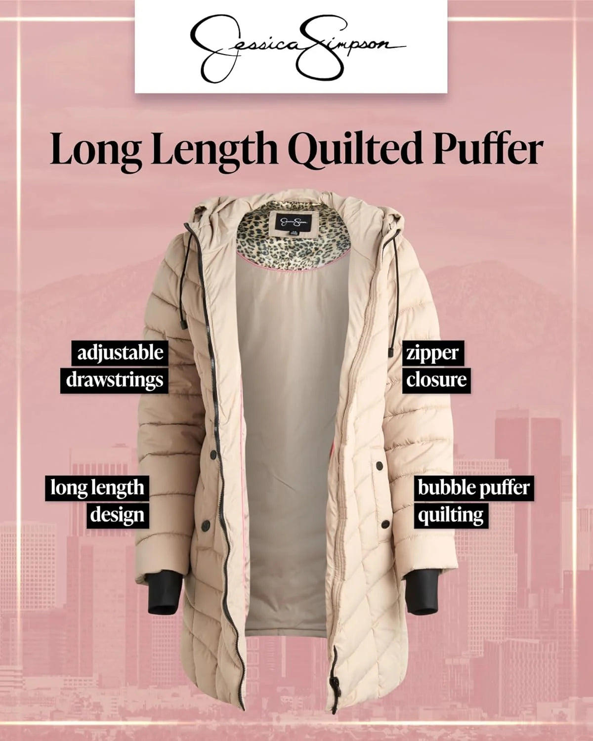 Women'S Winter Coat - Long Length Packable Quilted Puffer Jacket (S-3XL)