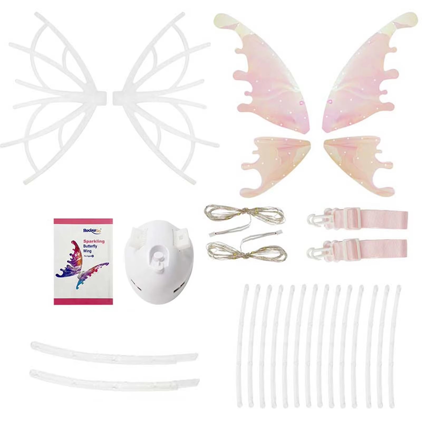 Halloween Electric Butterfly Wings Costume Magic Led ~ Cosplay Dress Up Suitable for 80cm~180cm